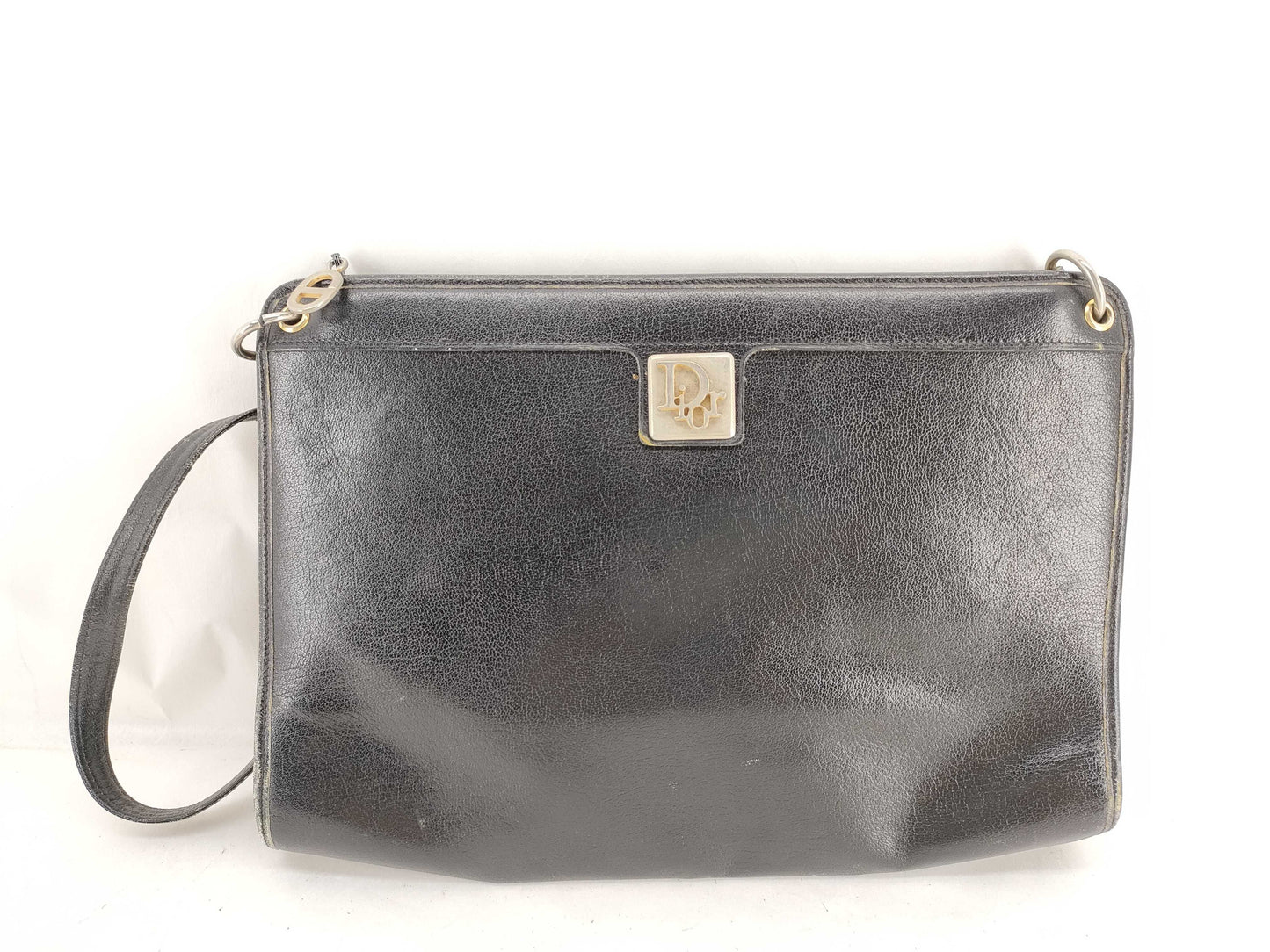 (10460_0336) Dior Vintage Leather One Shoulder Bag Shoulder Bag