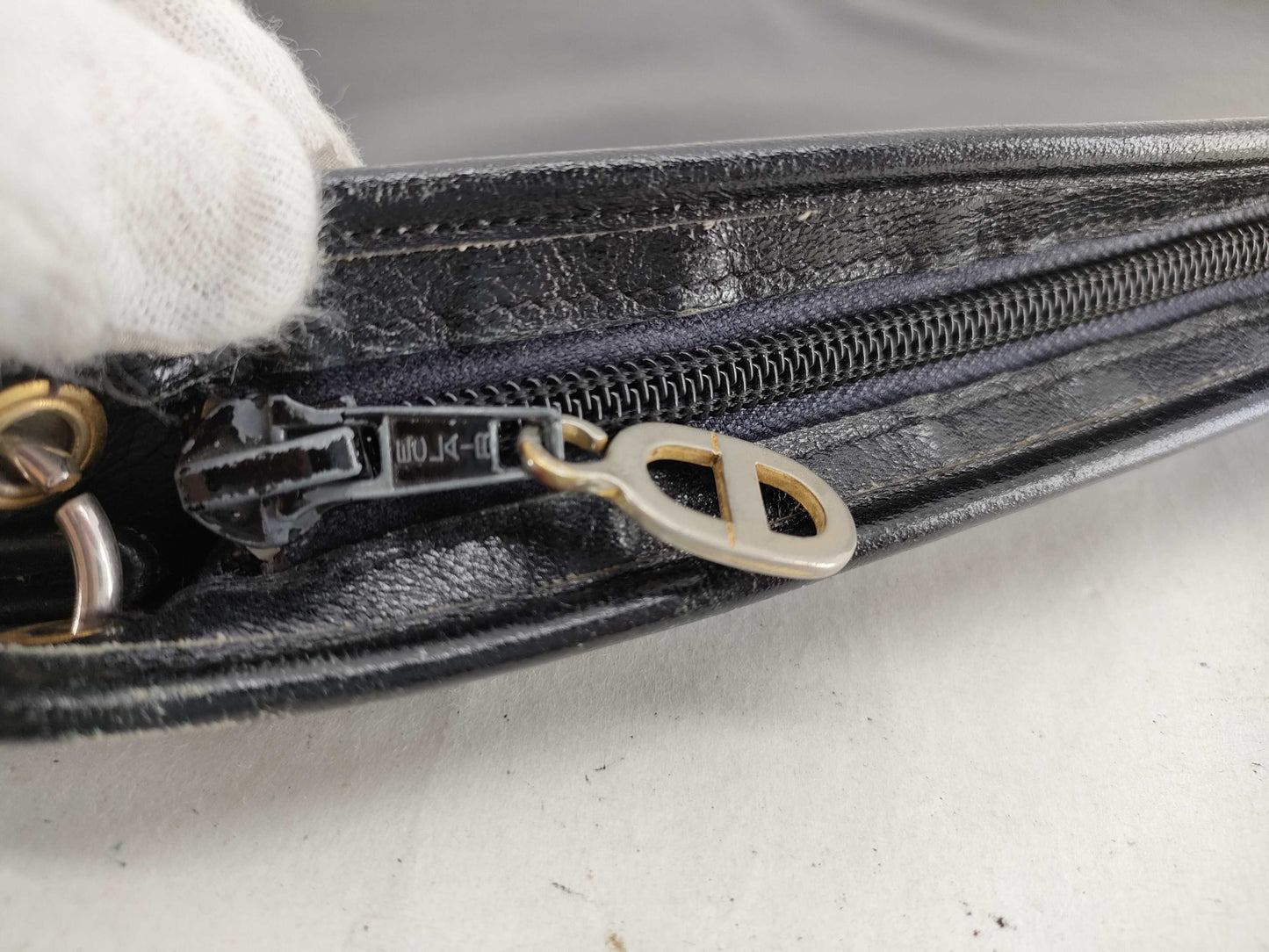 (10460_0336) Dior Vintage Leather One Shoulder Bag Shoulder Bag