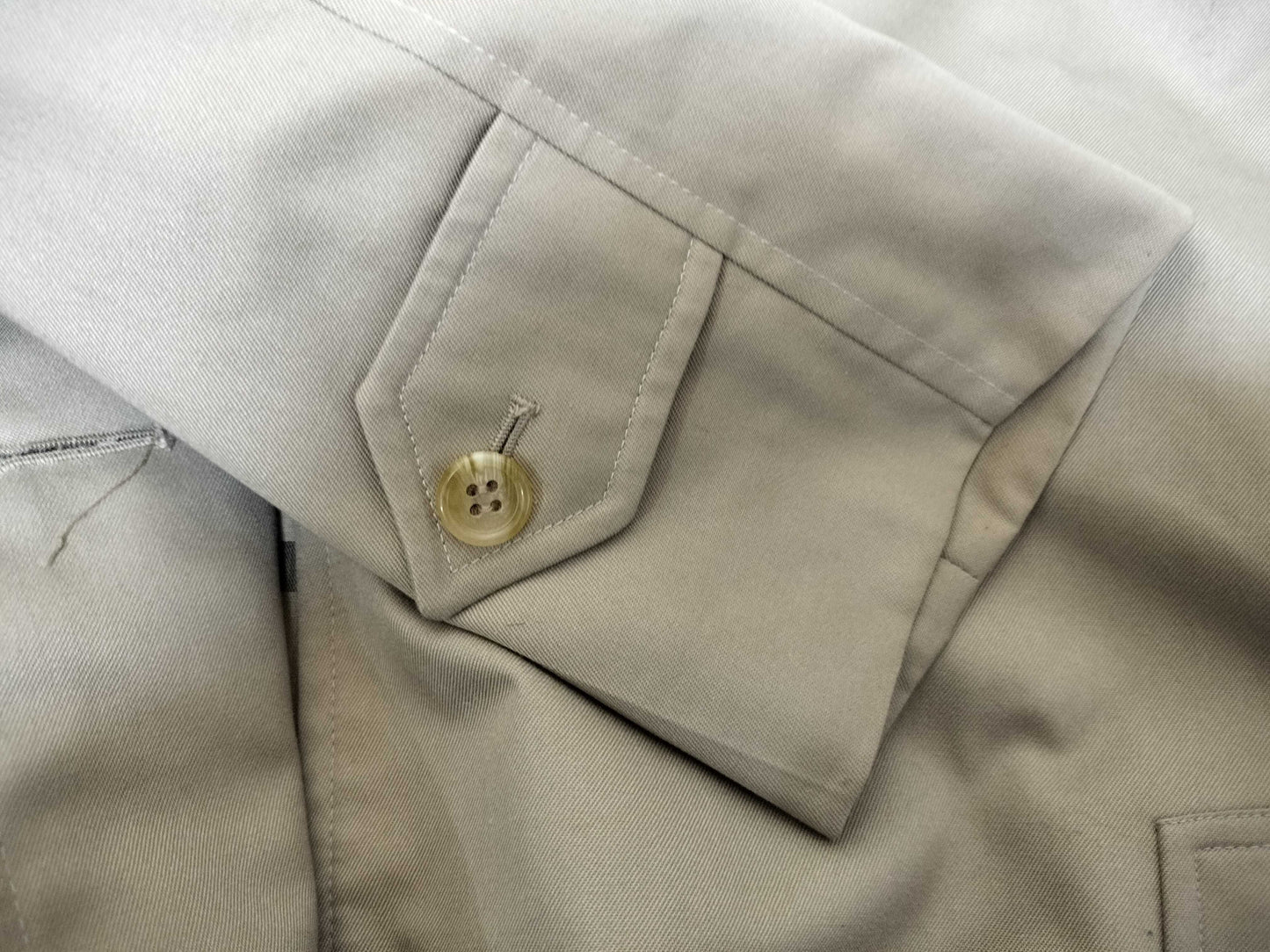 BURBERRY / Made in England / Stand Collar / Balmacaan Coat / Beige Coat