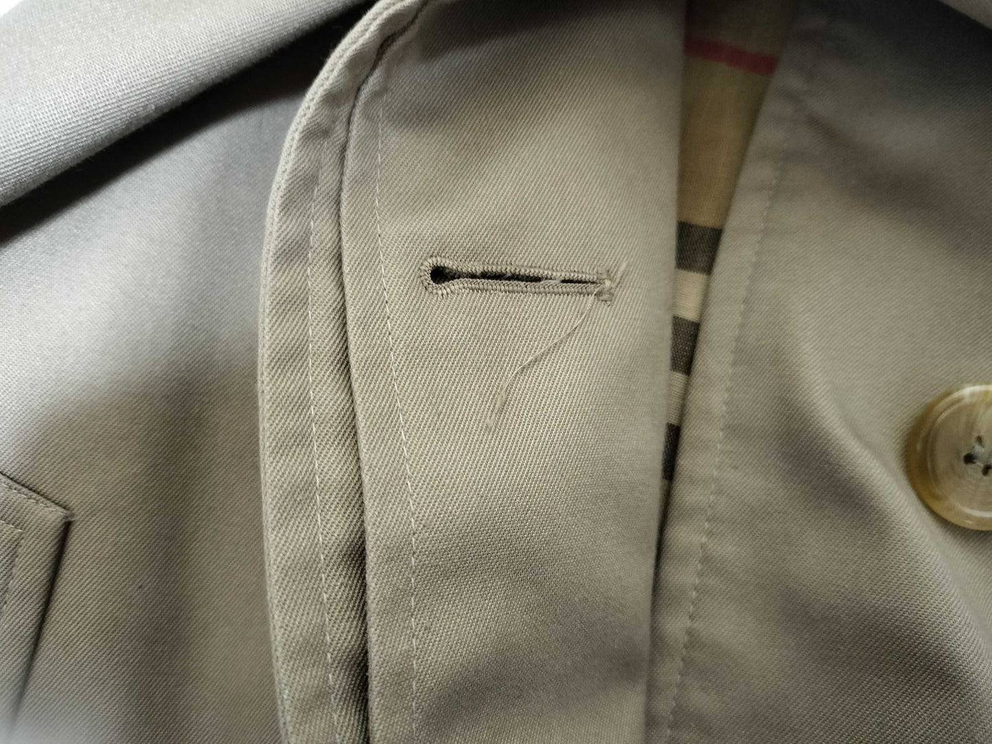 BURBERRY / Made in England / Stand Collar / Balmacaan Coat / Beige Coat
