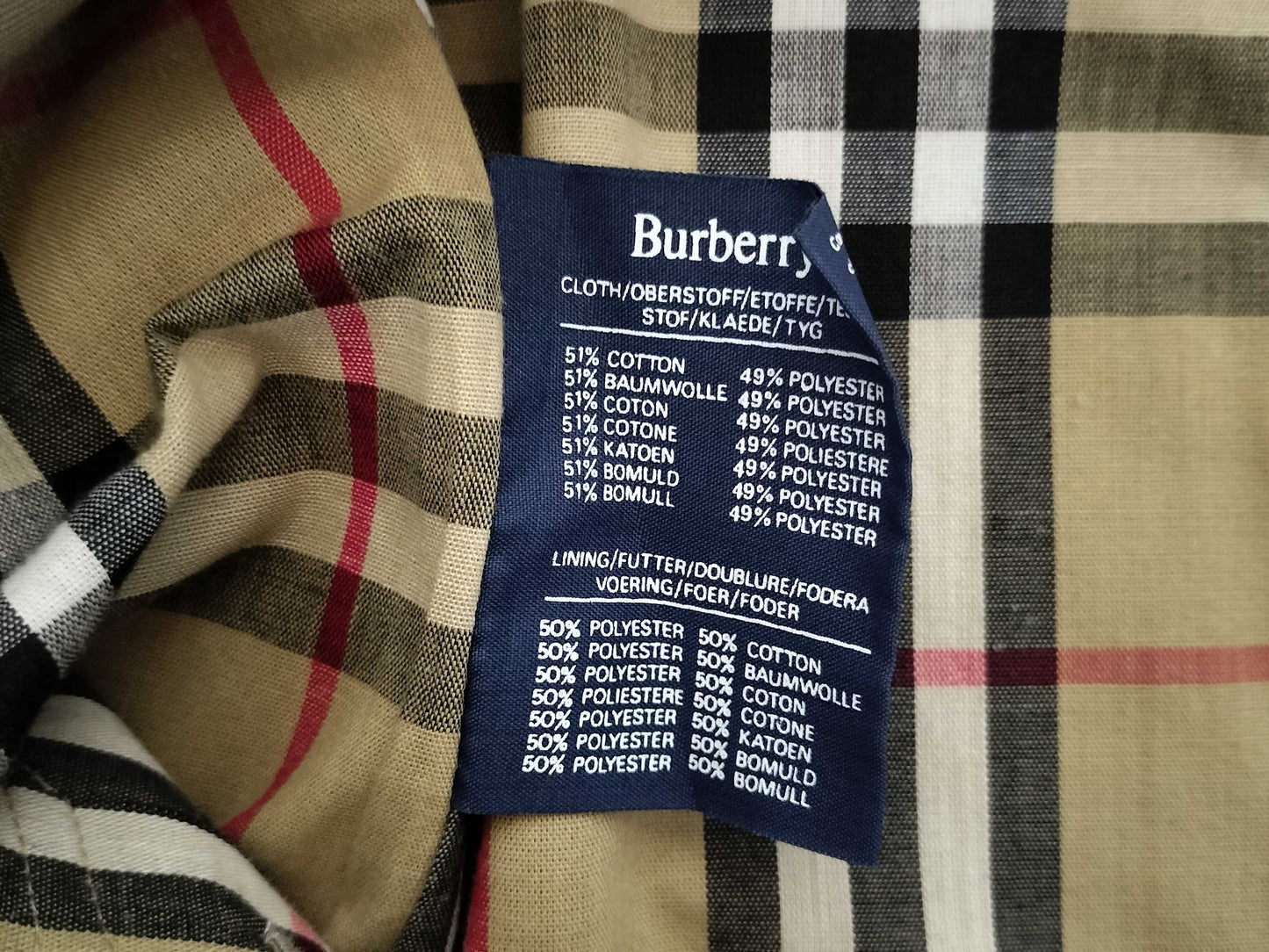 BURBERRY / Made in England / Stand Collar / Balmacaan Coat / Beige Coat