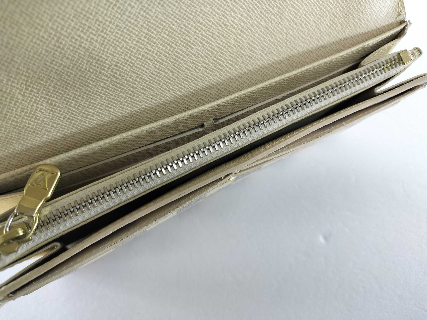 LOUIS VUITTON Damier Azur N61735 Portefeuille Sarah Wallet