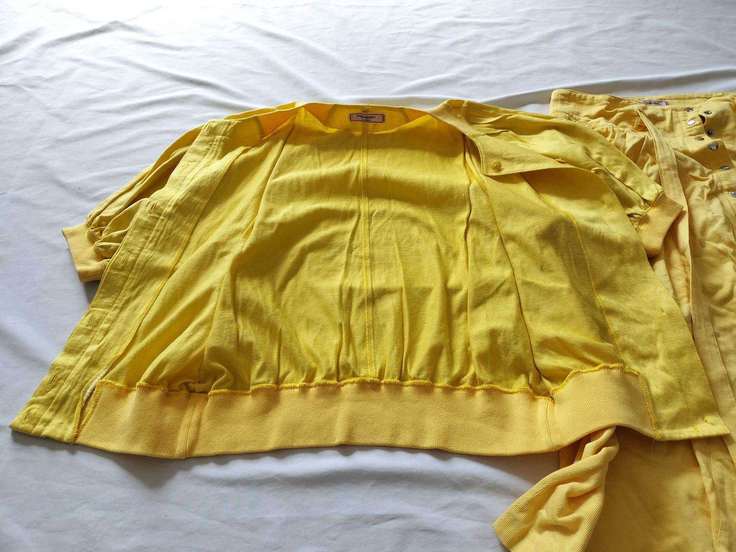 Yves Saint Laurent Women's Yellow Set Other Apparel