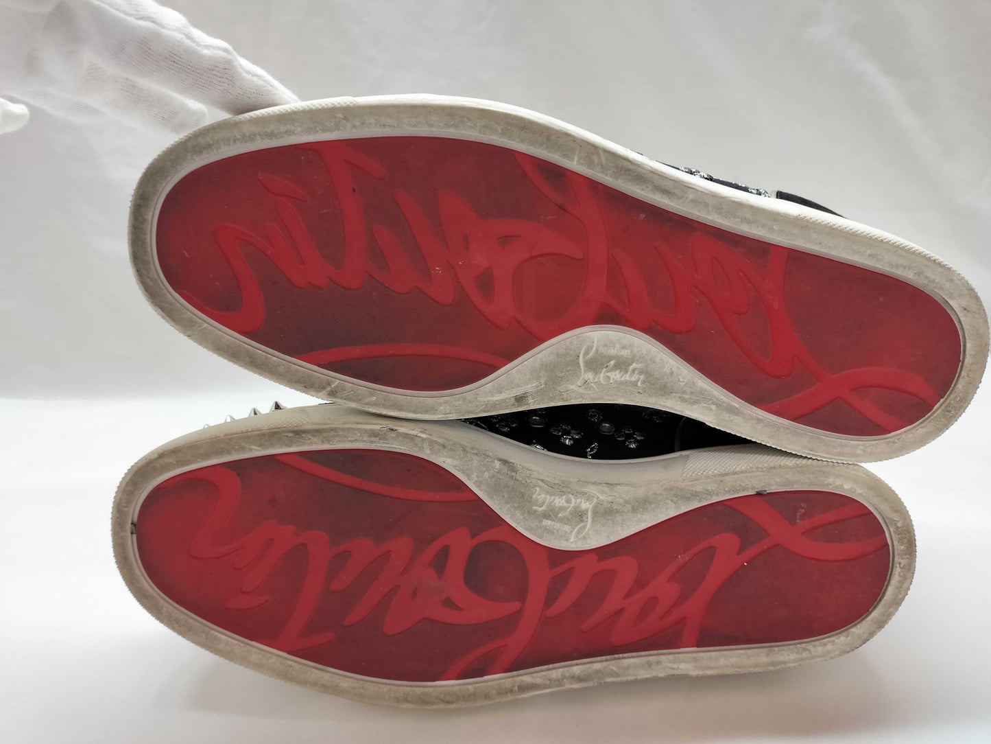 Christian Louboutin studded sneakers