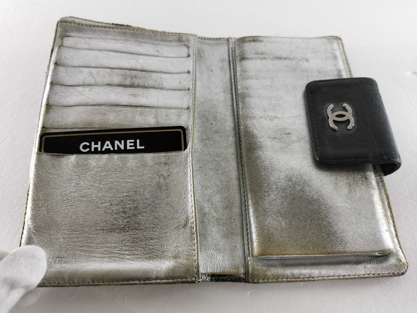 CHANEL Jimmy Choo * Celine Wallet 3-Piece Wallet