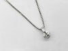 D0.31ct K18WG 2.6g Necklace