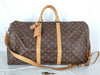 LOUIS VUITTON Monogram M41424 Keepall 55 Bandouliere Boston Bag