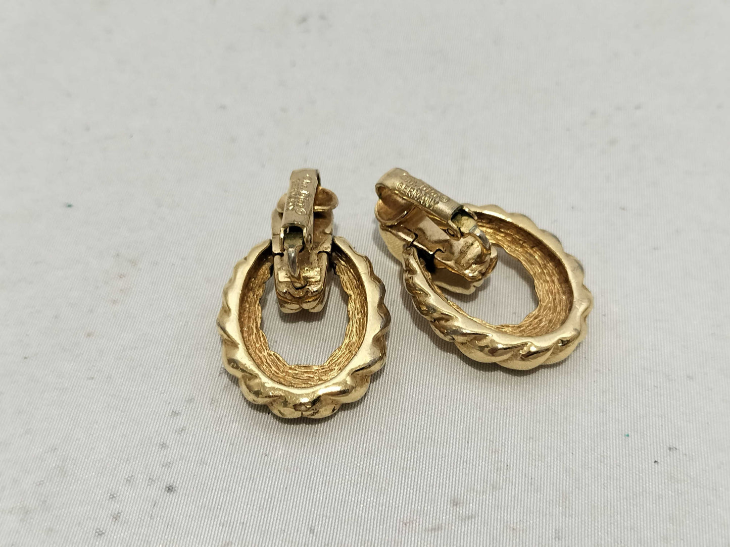 Dior Gold Color Earrings