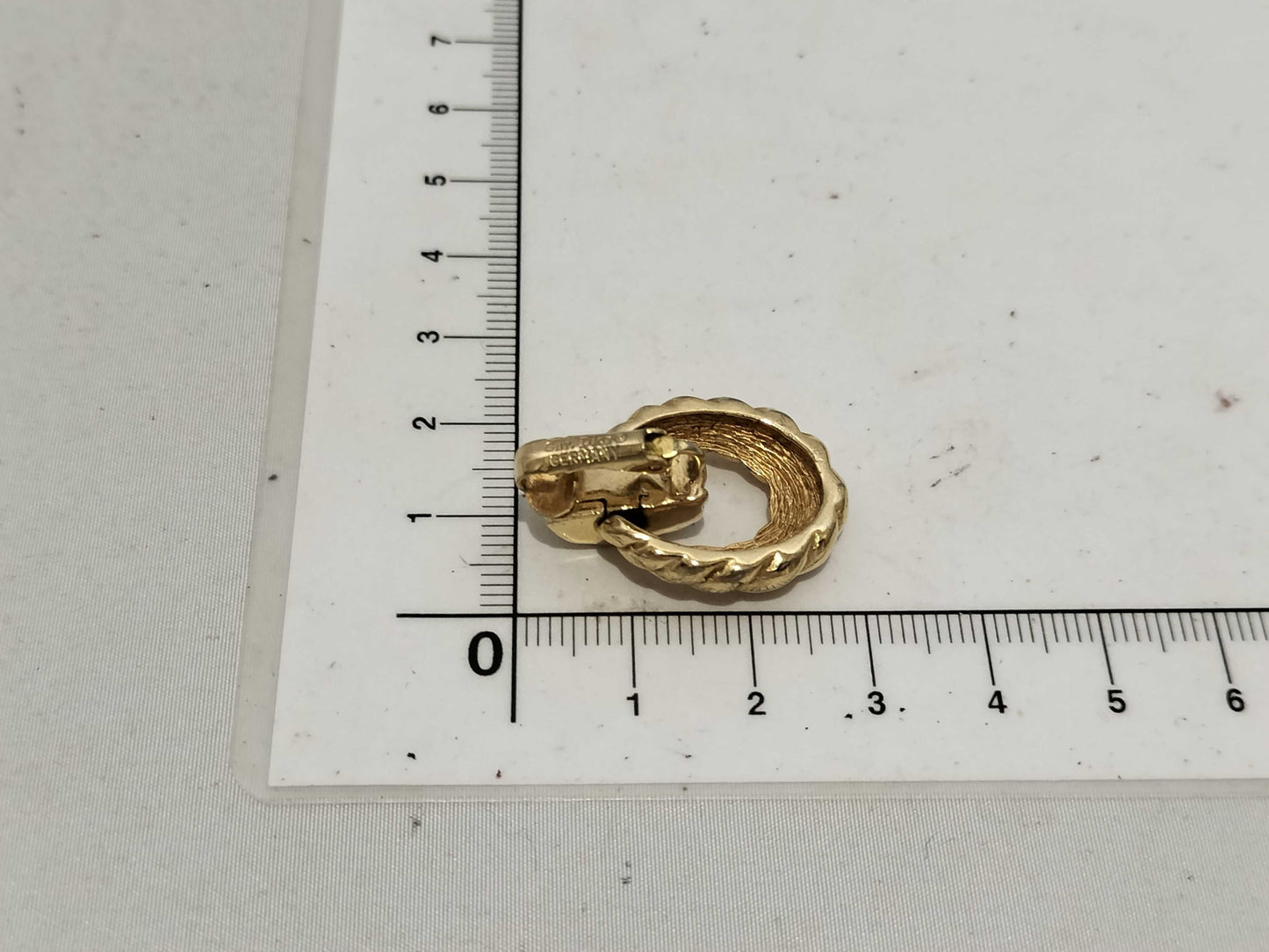 Dior Gold Color Earrings