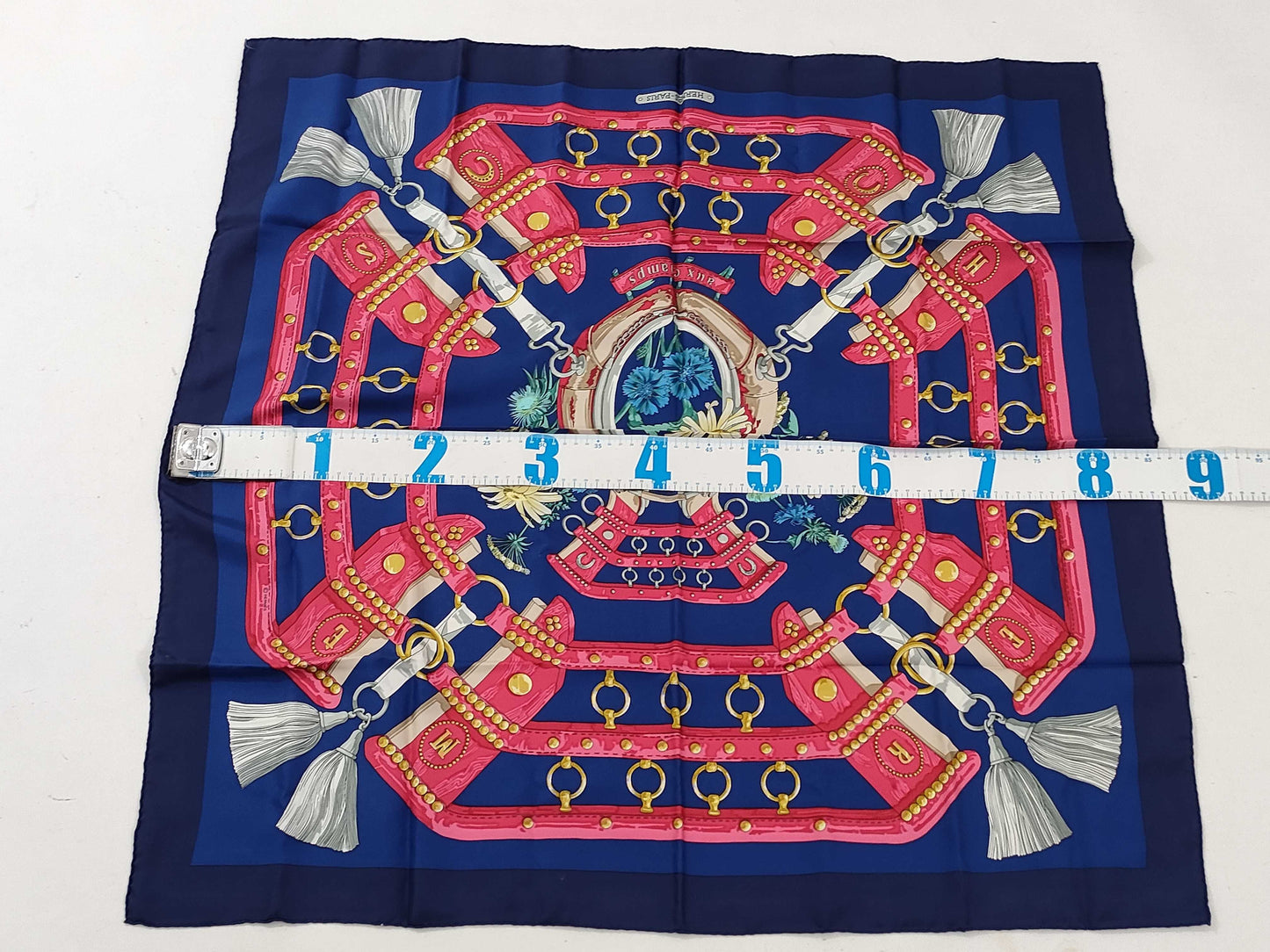 HERMES Carre aux champs scarf