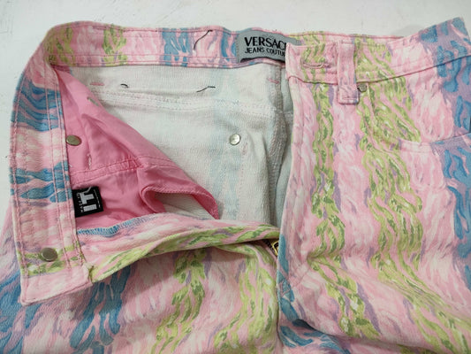 VERSACE All-over Print Pants