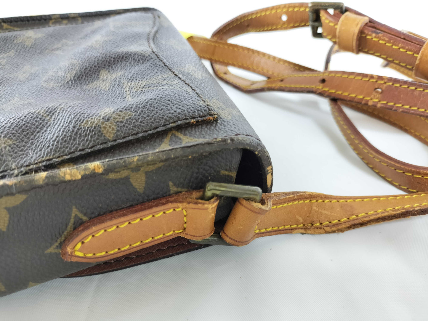 LOUIS VUITTON Monogram Mini Saint-Cloud Shoulder Bag