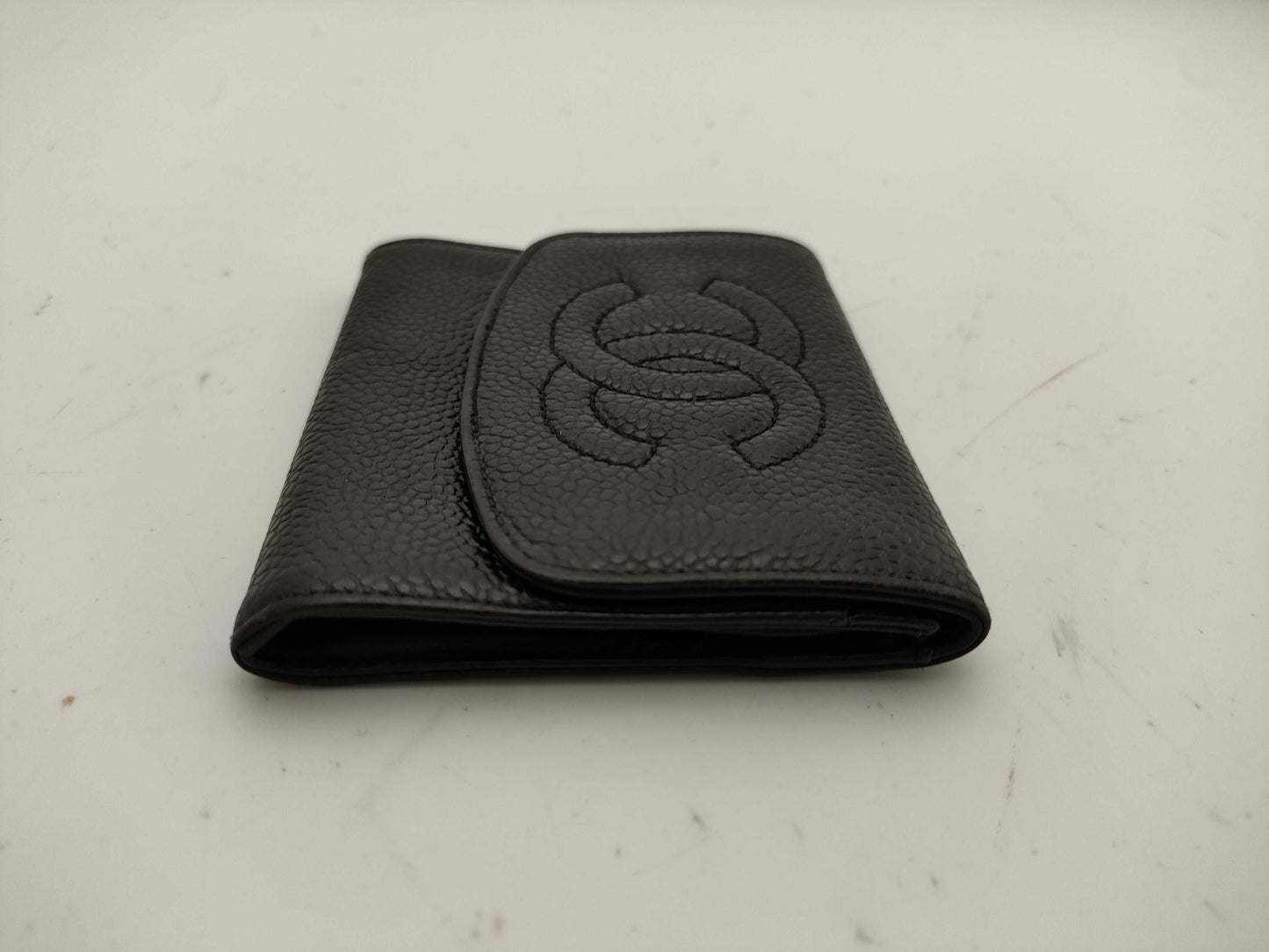 CHANEL Caviar Skin Coin Case
