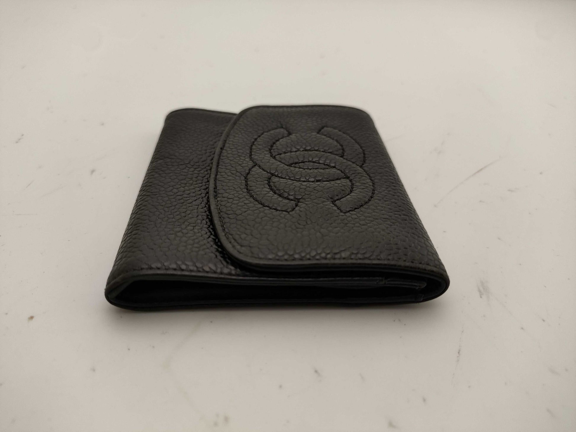 CHANEL Caviar Skin Coin Case