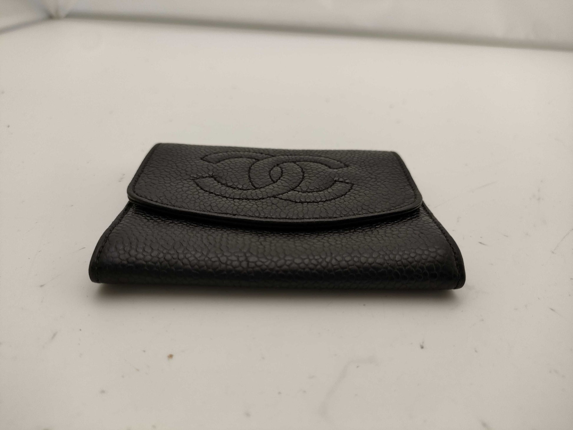 CHANEL Caviar Skin Coin Case