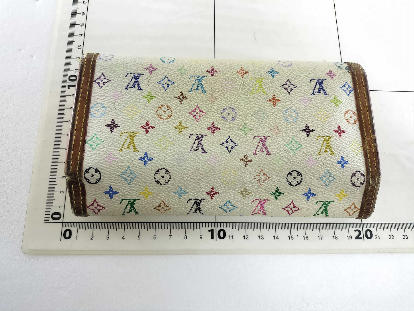 LOUIS VUITTON Monogram Multicolore Multicolore/Vernis Wallet and Key Case Set