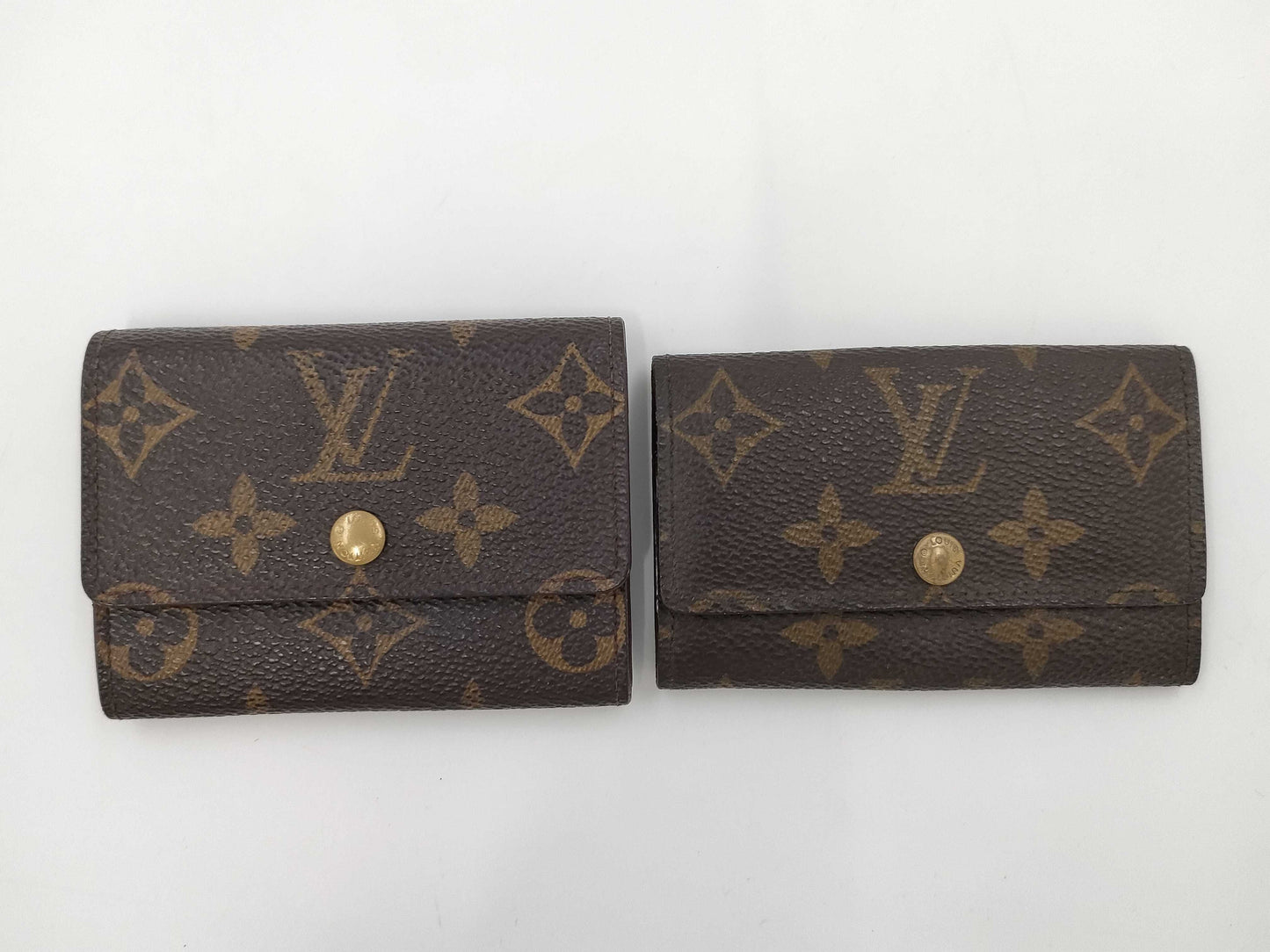 (10463_0023) LOUIS VUITTON Monogram Coin Case/Key Case*2 Wallet
