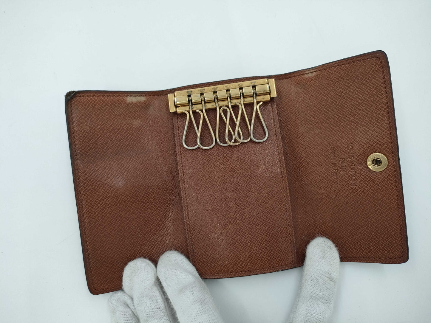 (10463_0023) LOUIS VUITTON Monogram Coin Case/Key Case*2 Wallet