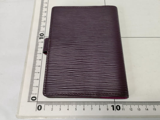 LOUIS VUITTON Epi Agenda PM Personalized Notebook Cover