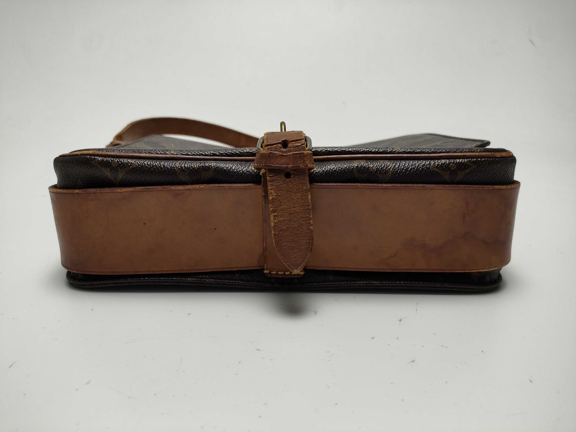 LOUIS VUITTON Monogram Mini Cartouchiere Shoulder Bag
