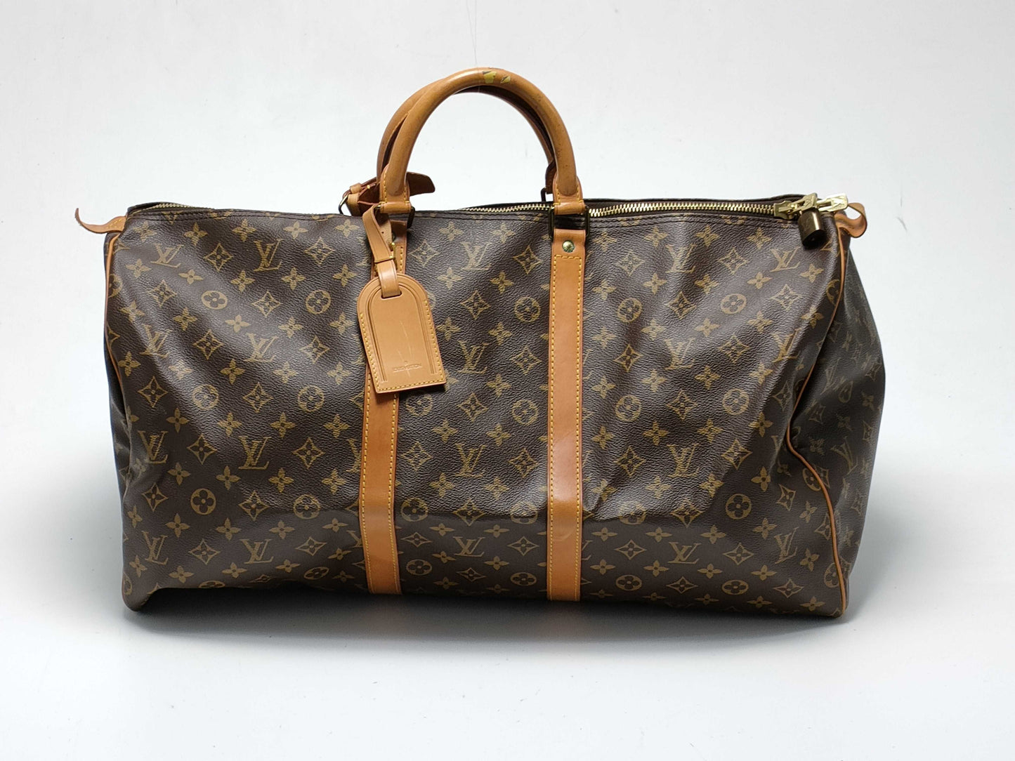 LOUIS VUITTON Monogram M41424 Keepall 55 MI0941 Boston Bag