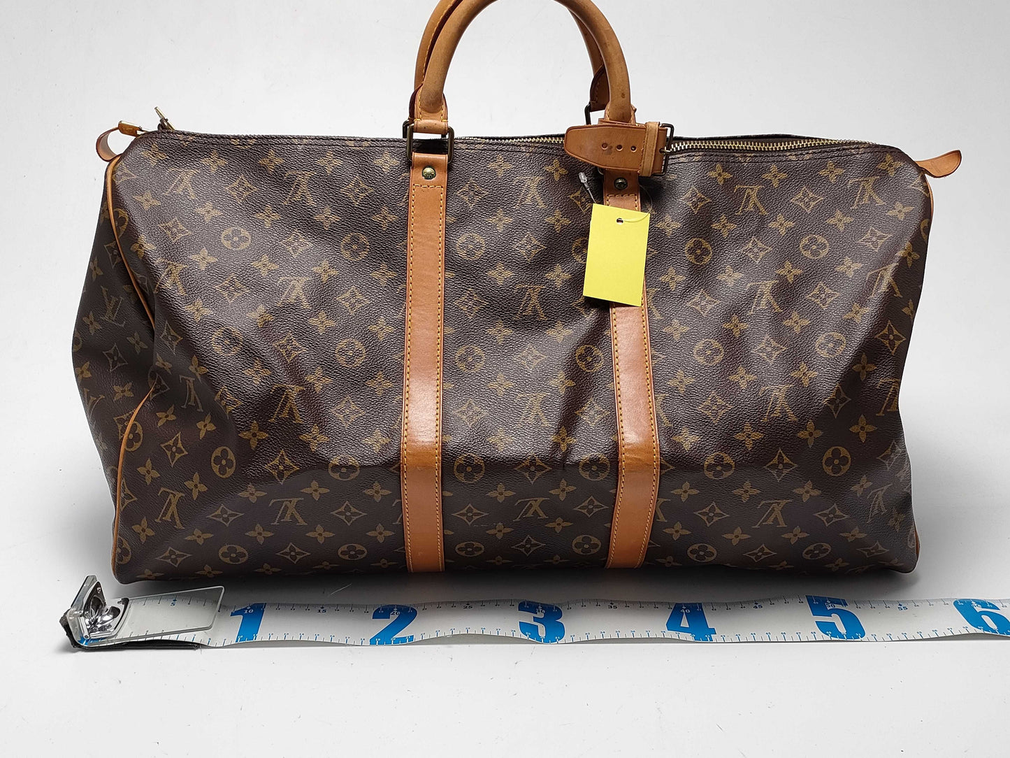 LOUIS VUITTON Monogram M41424 Keepall 55 MI0941 Boston Bag
