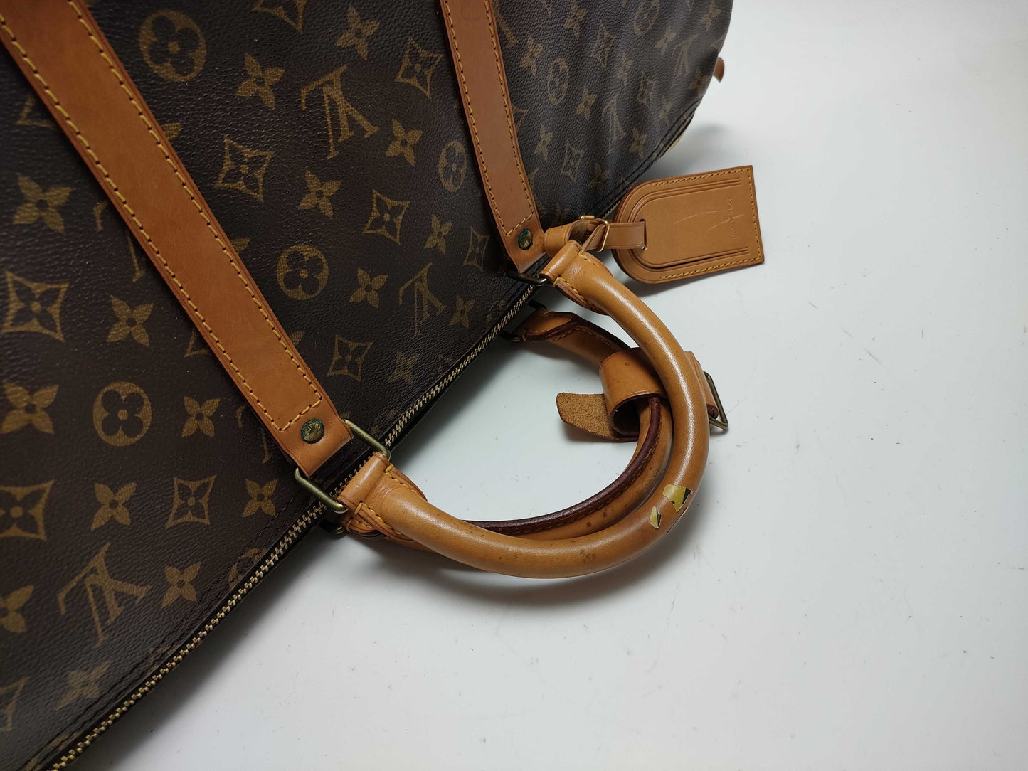 LOUIS VUITTON Monogram M41424 Keepall 55 MI0941 Boston Bag