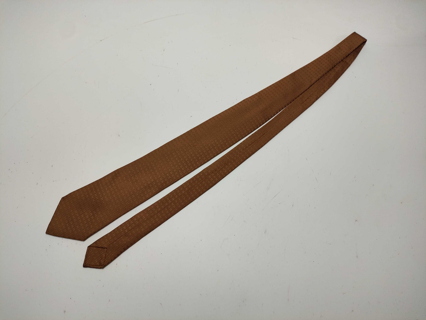HERMES H logo tie