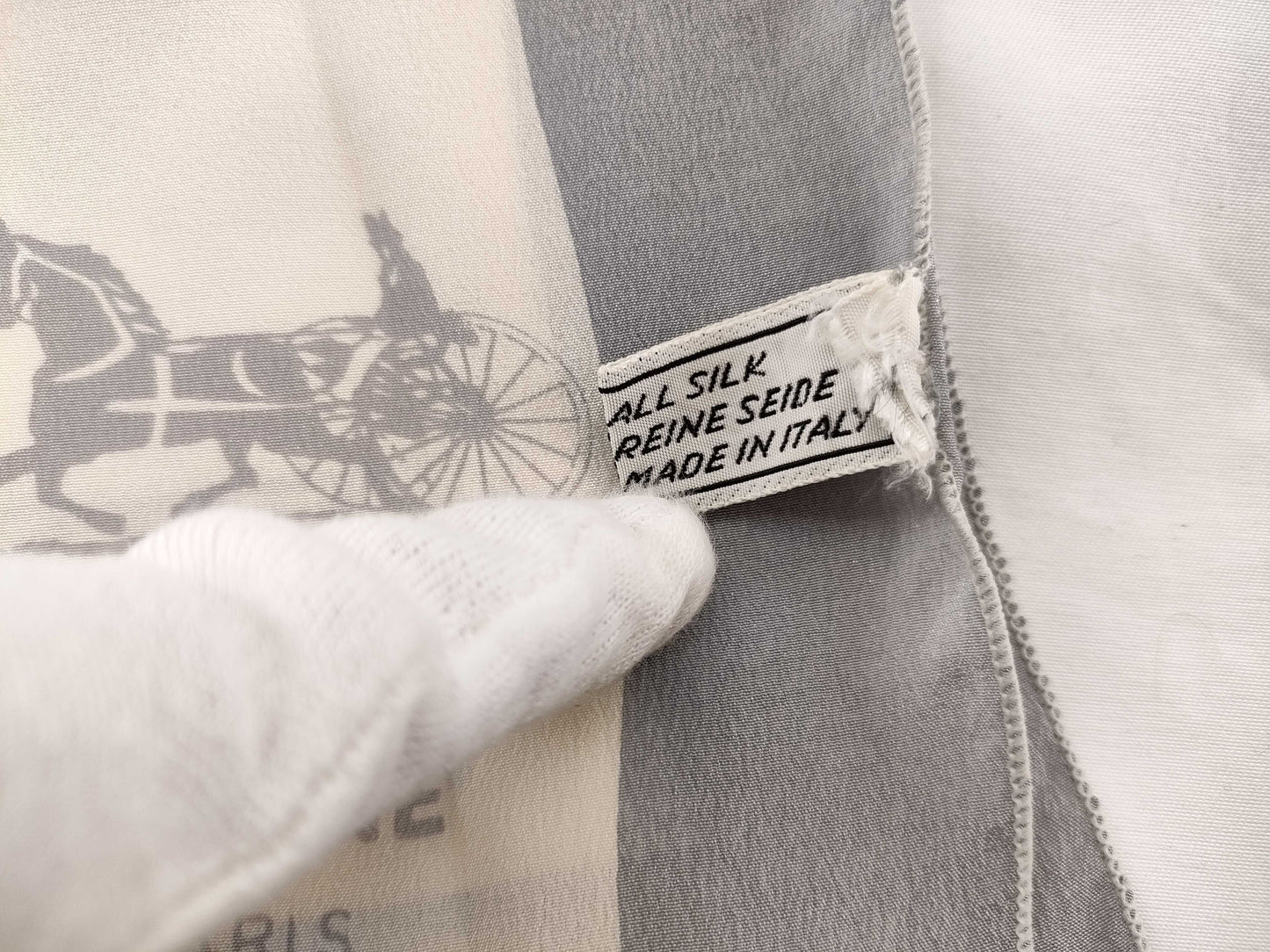 CELINE Carriage Print Scarf