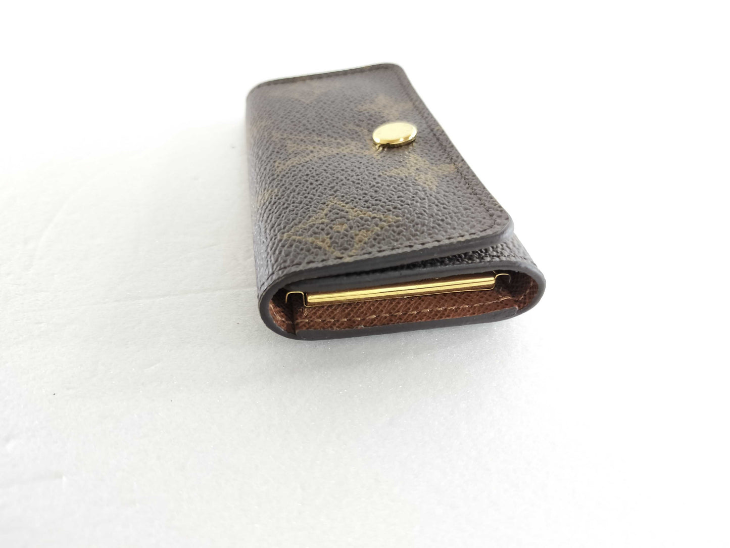LOUIS VUITTON Monogram Key Case 4-Ring Key Case/Key Holder