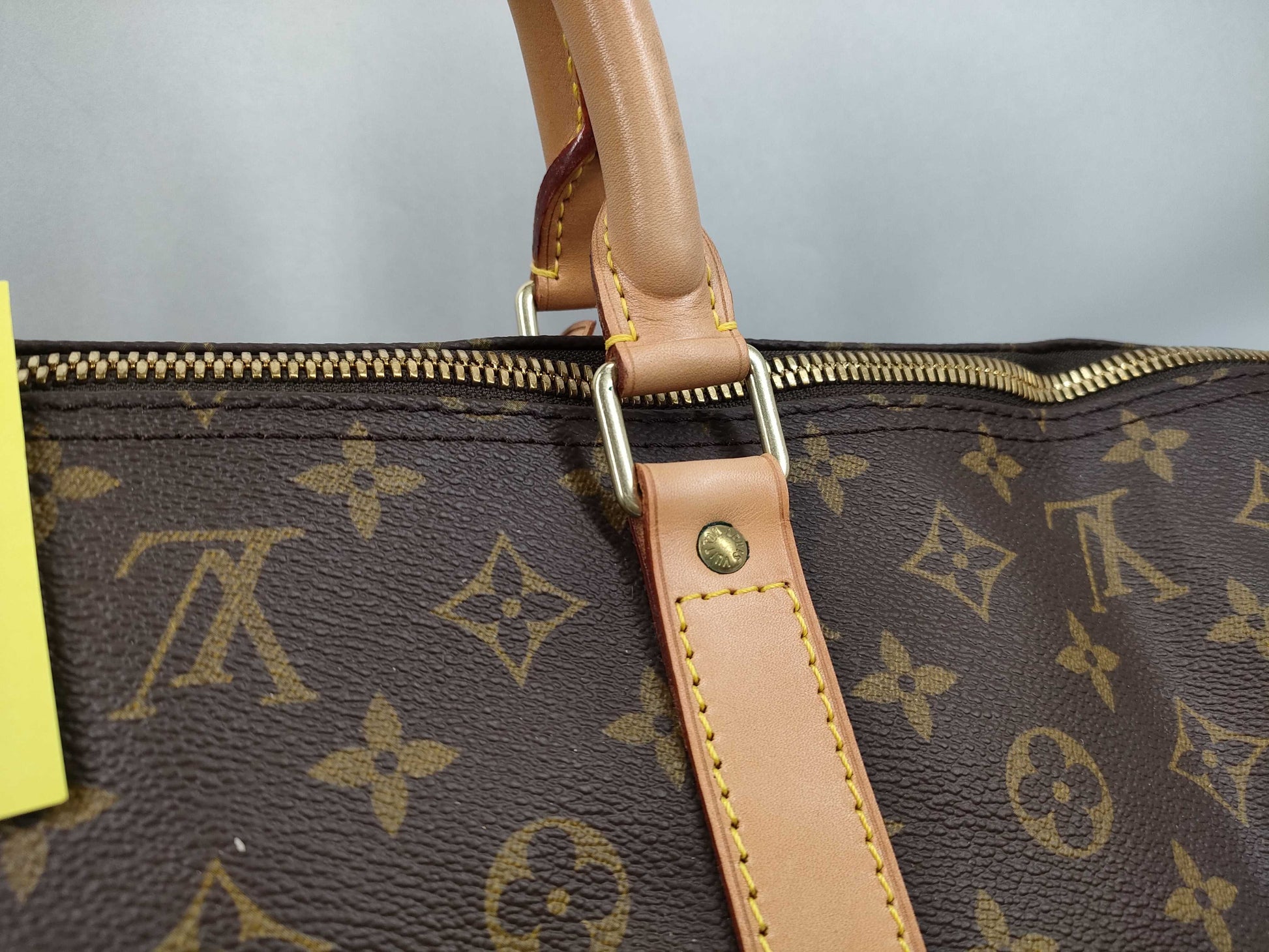 LOUIS VUITTON Monogram M41414 Keepall Bandouliere 55 Boston Bag