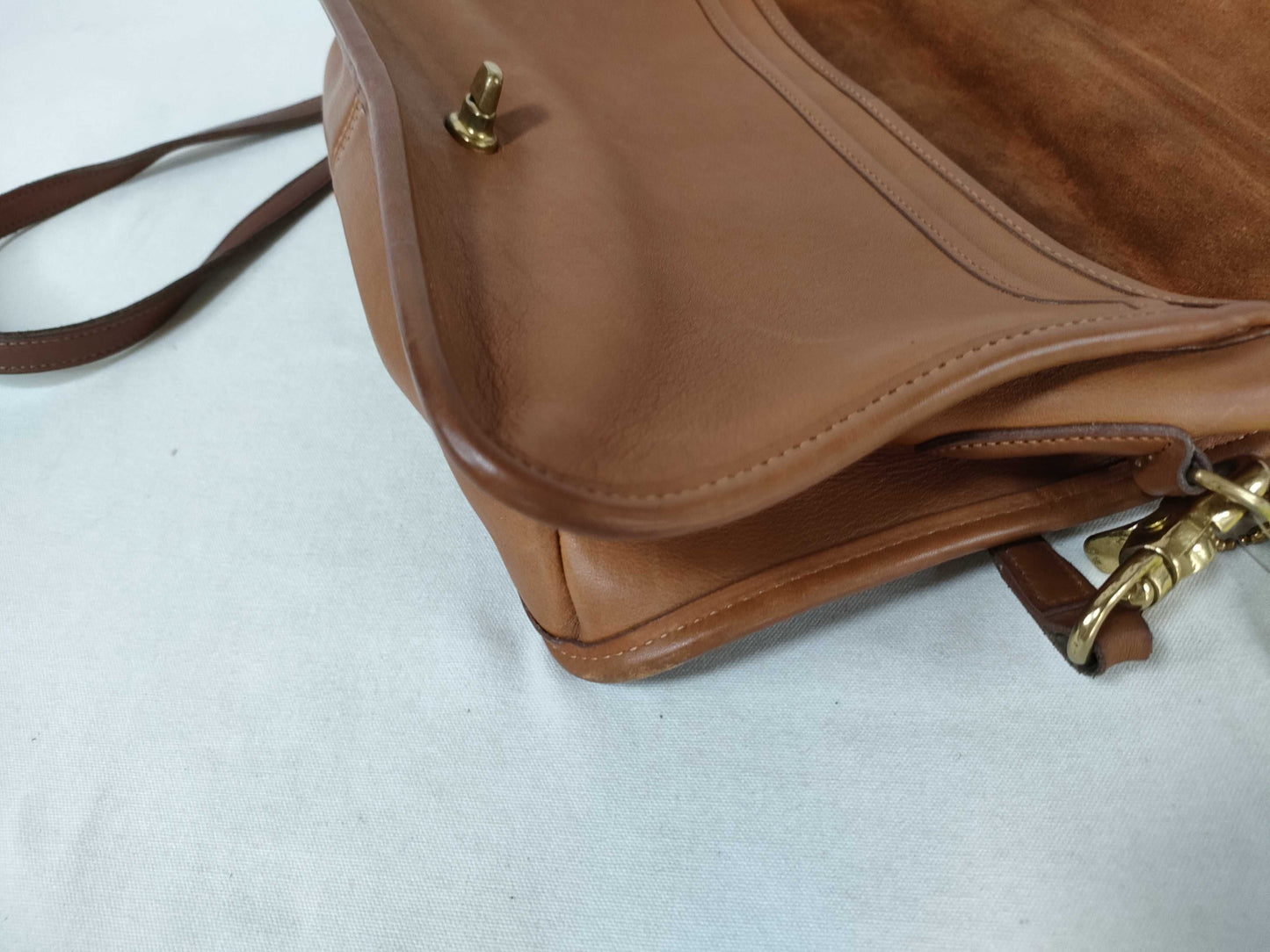 COACH Old Coach Turnlock Shoulder Bag 6906 Brown
