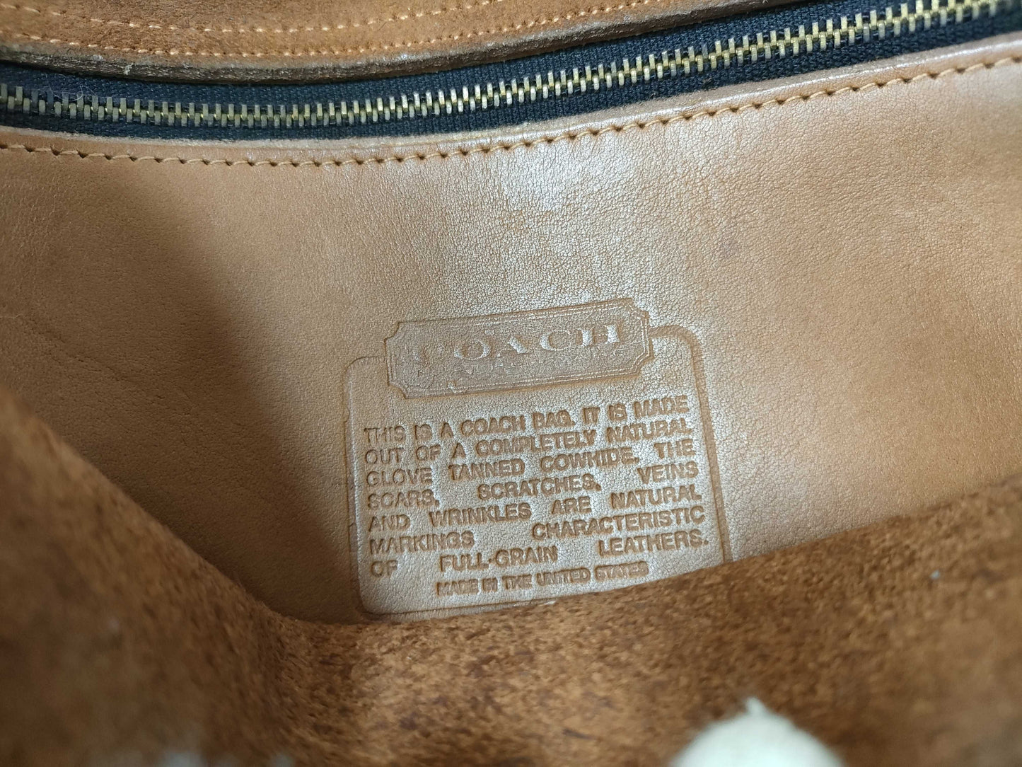 COACH Old Coach Turnlock Shoulder Bag 6906 Brown