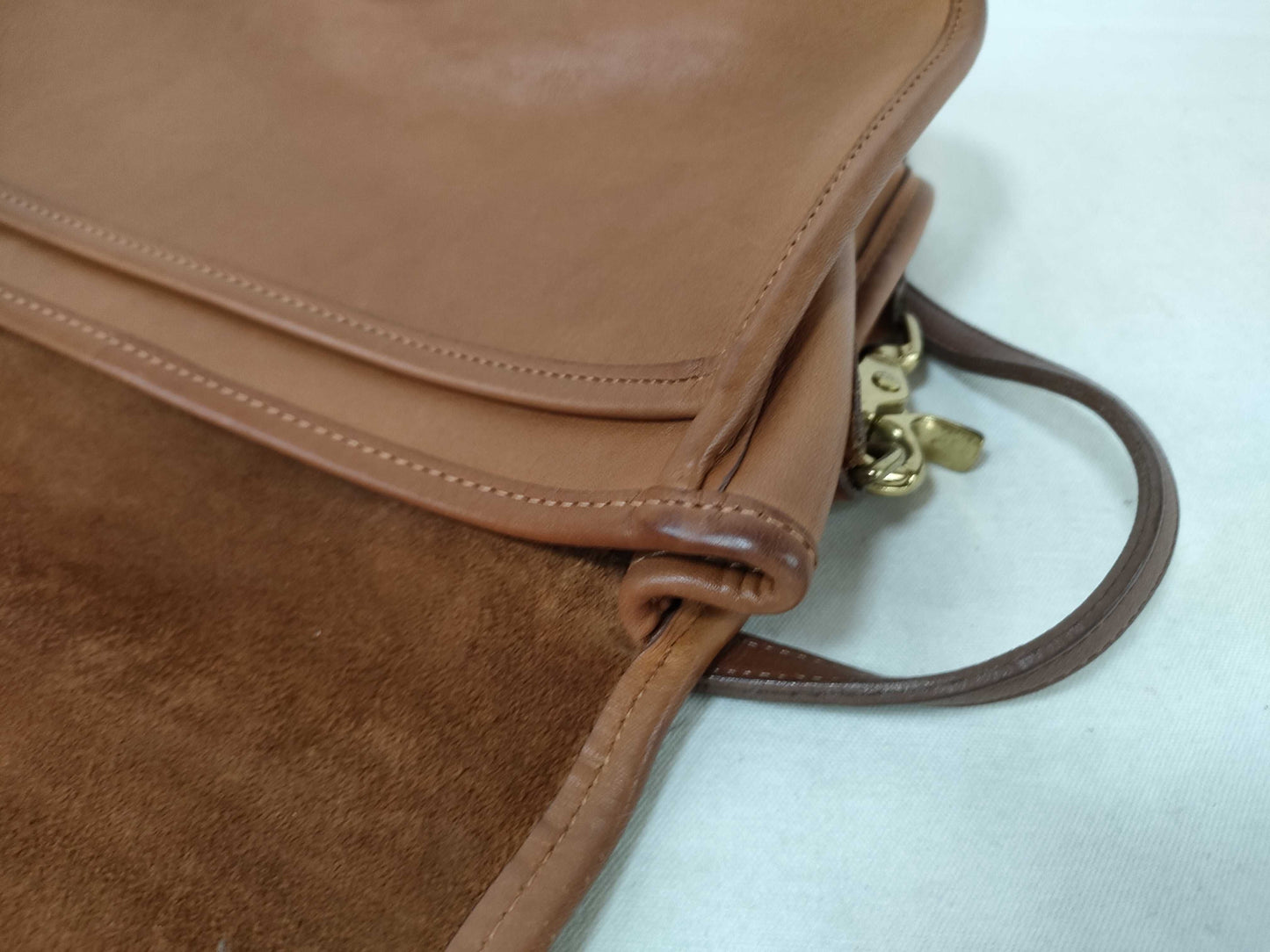 COACH Old Coach Turnlock Shoulder Bag 6906 Brown