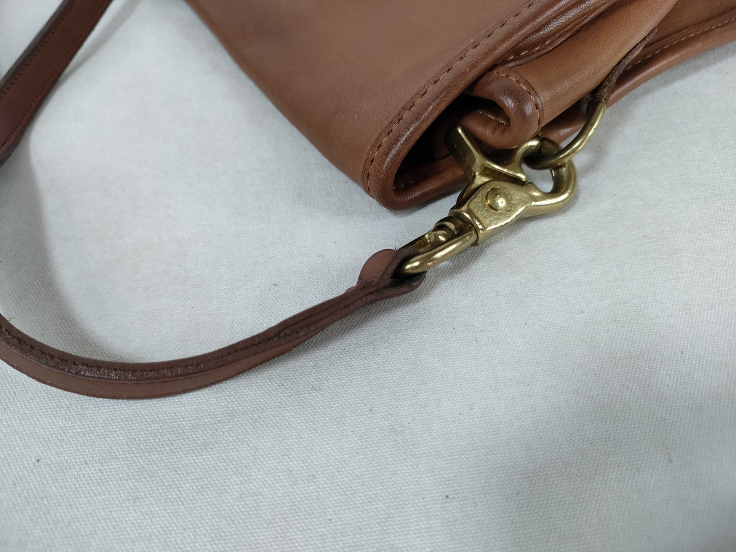 COACH Old Coach Turnlock Shoulder Bag 6906 Brown