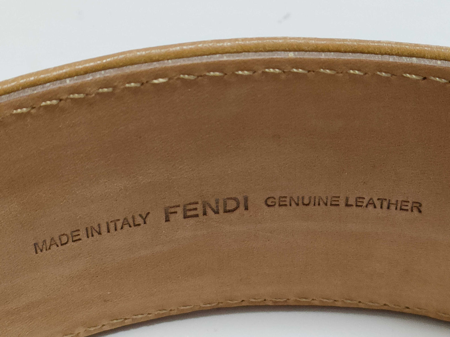 FENDI Leather Belt *2 pieces Belt