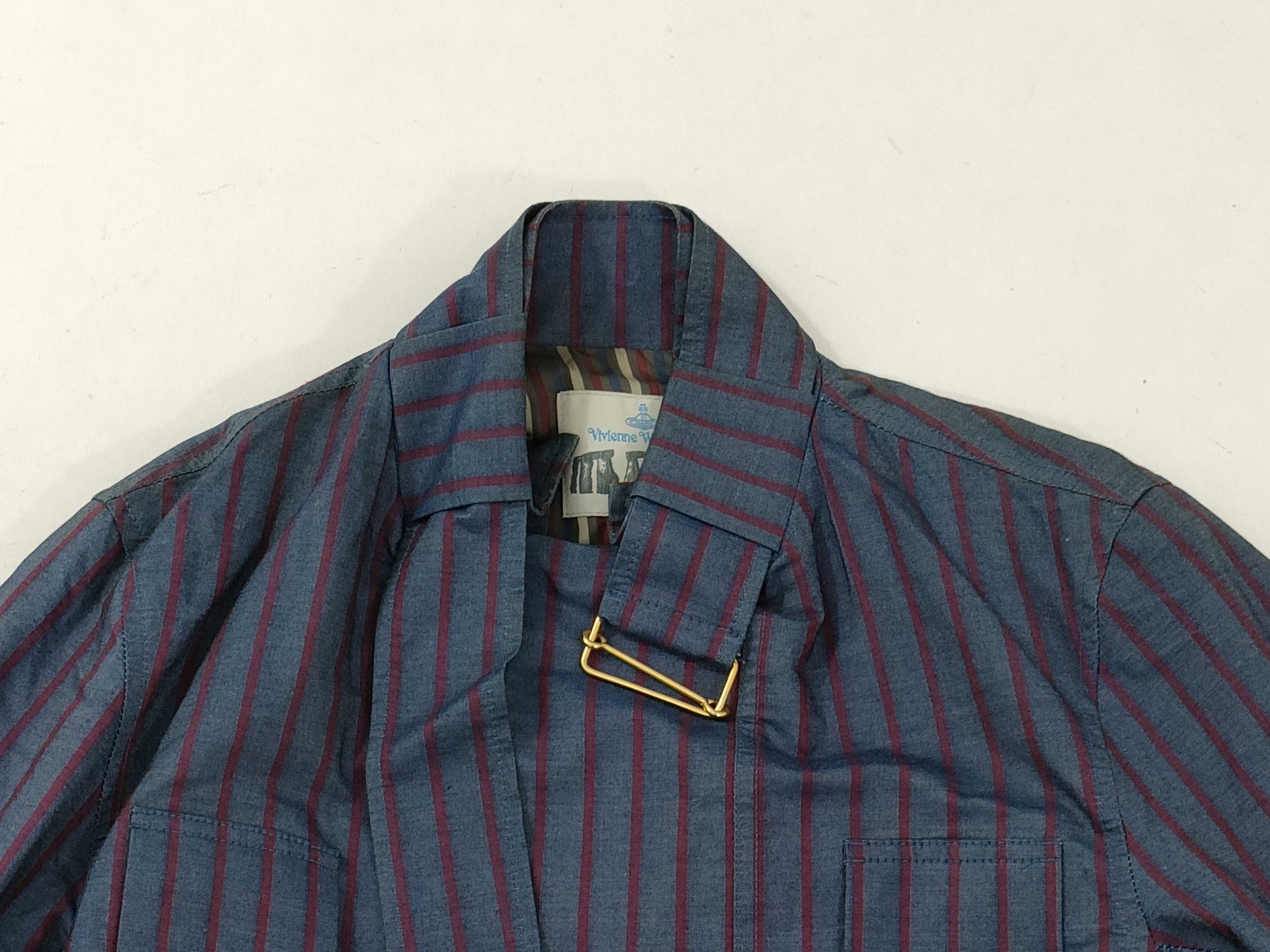 Vivienne Westwood Man/Stripe/Bondage Jacket
