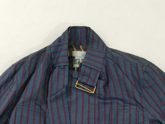 Vivienne Westwood Man/Stripe/Bondage Jacket