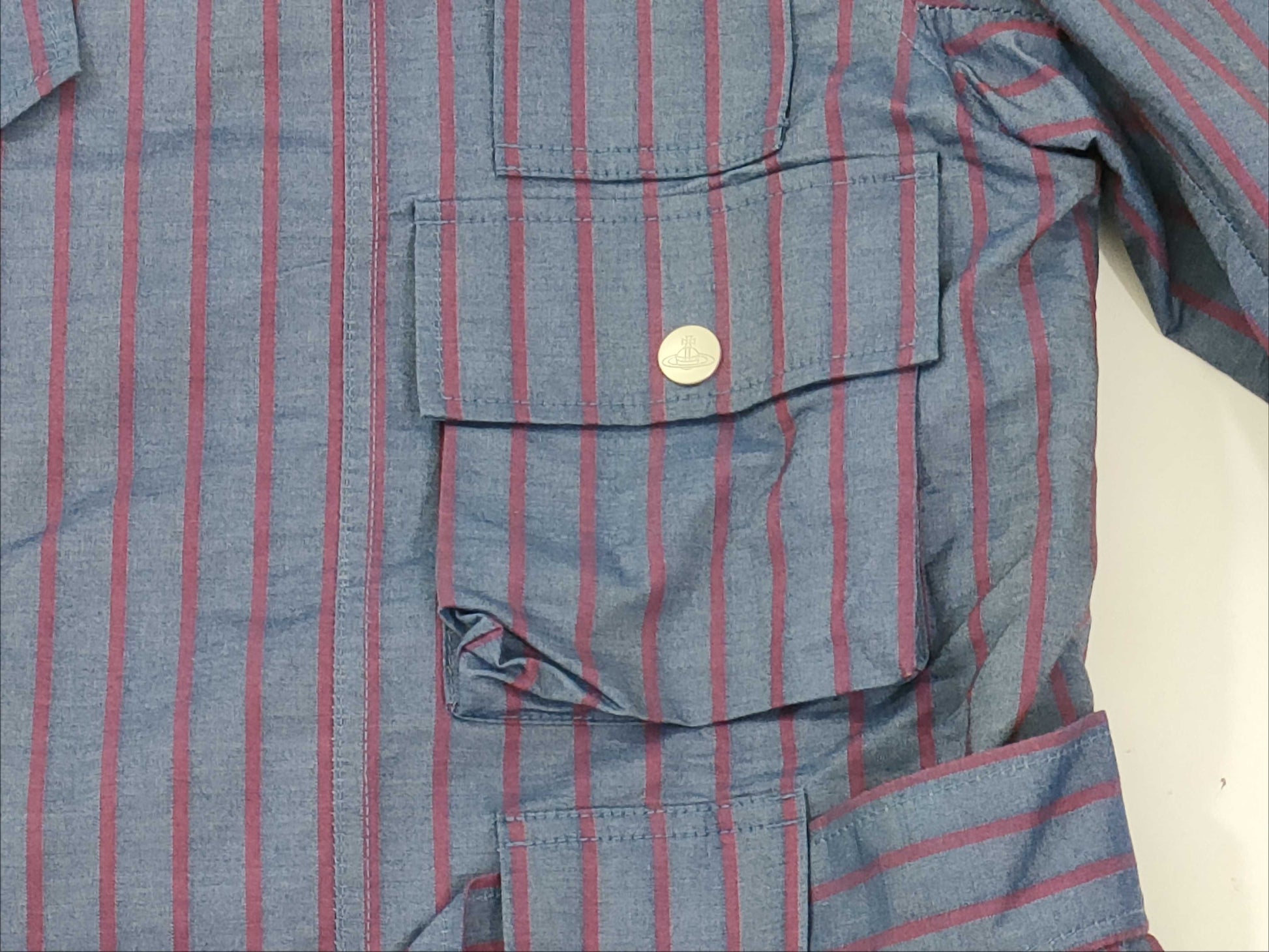 Vivienne Westwood Man/Stripe/Bondage Jacket