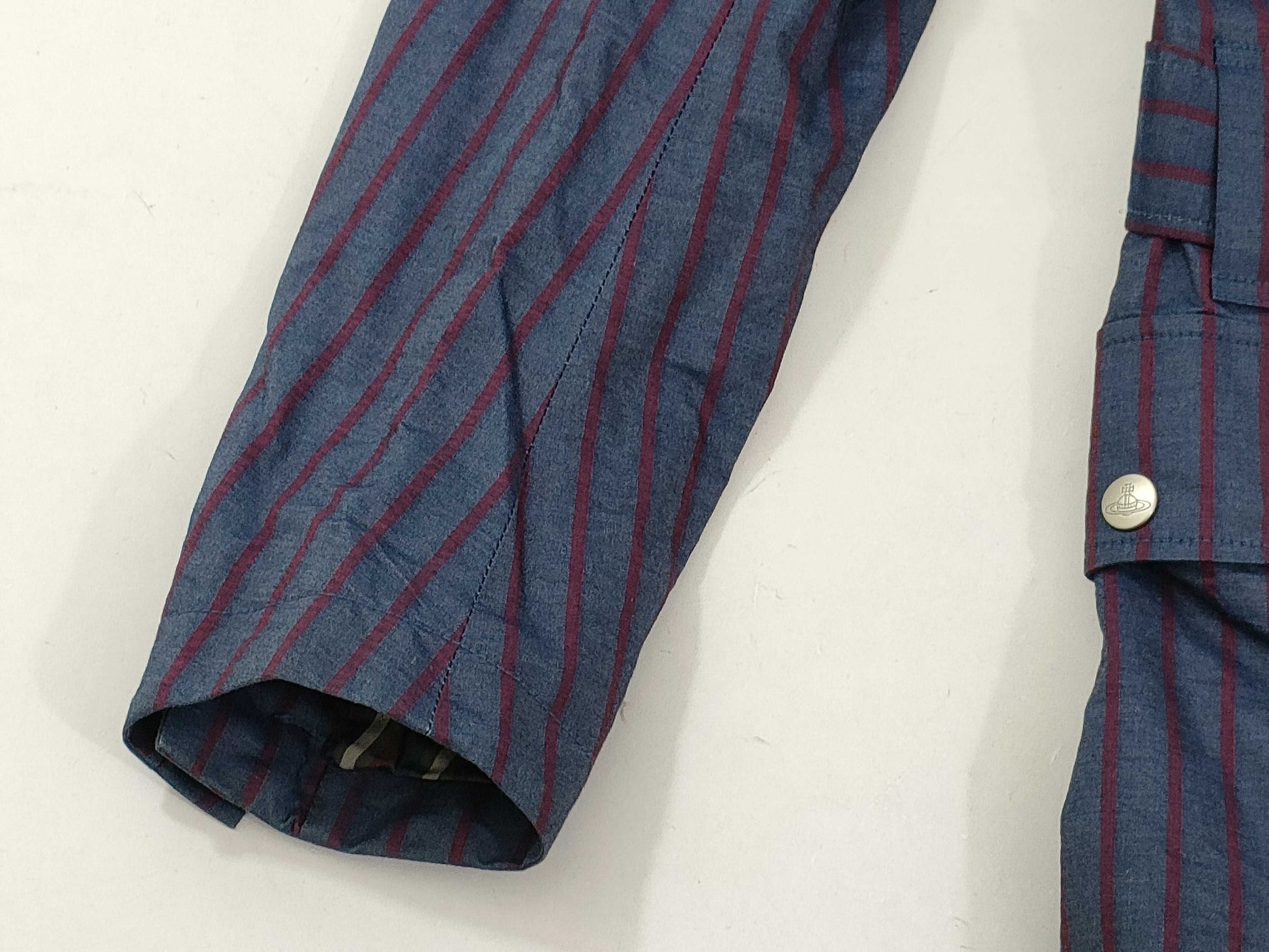 Vivienne Westwood Man/Stripe/Bondage Jacket