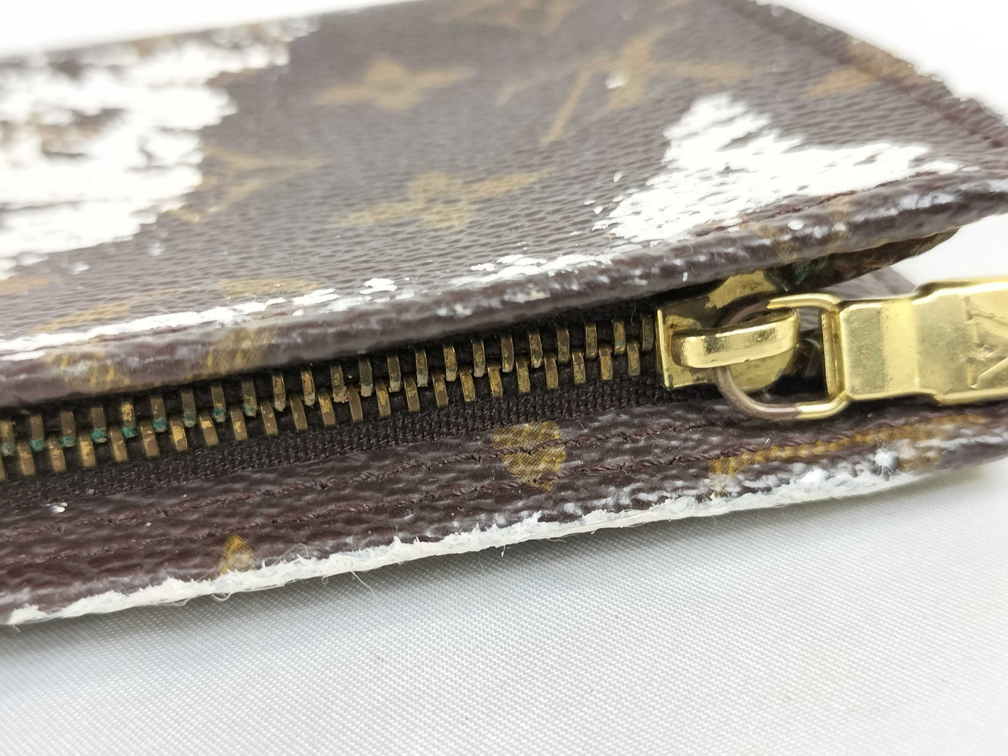 LOUIS VUITTON Monogram Accessory Pouch/Damier Cigarette Case *2 Pouches