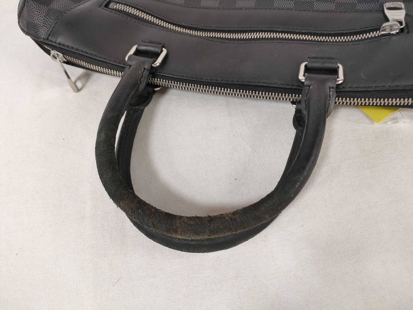 LOUIS VUITTON Damier N41589 Porte-documentaire Damier Cobalt Business Bag