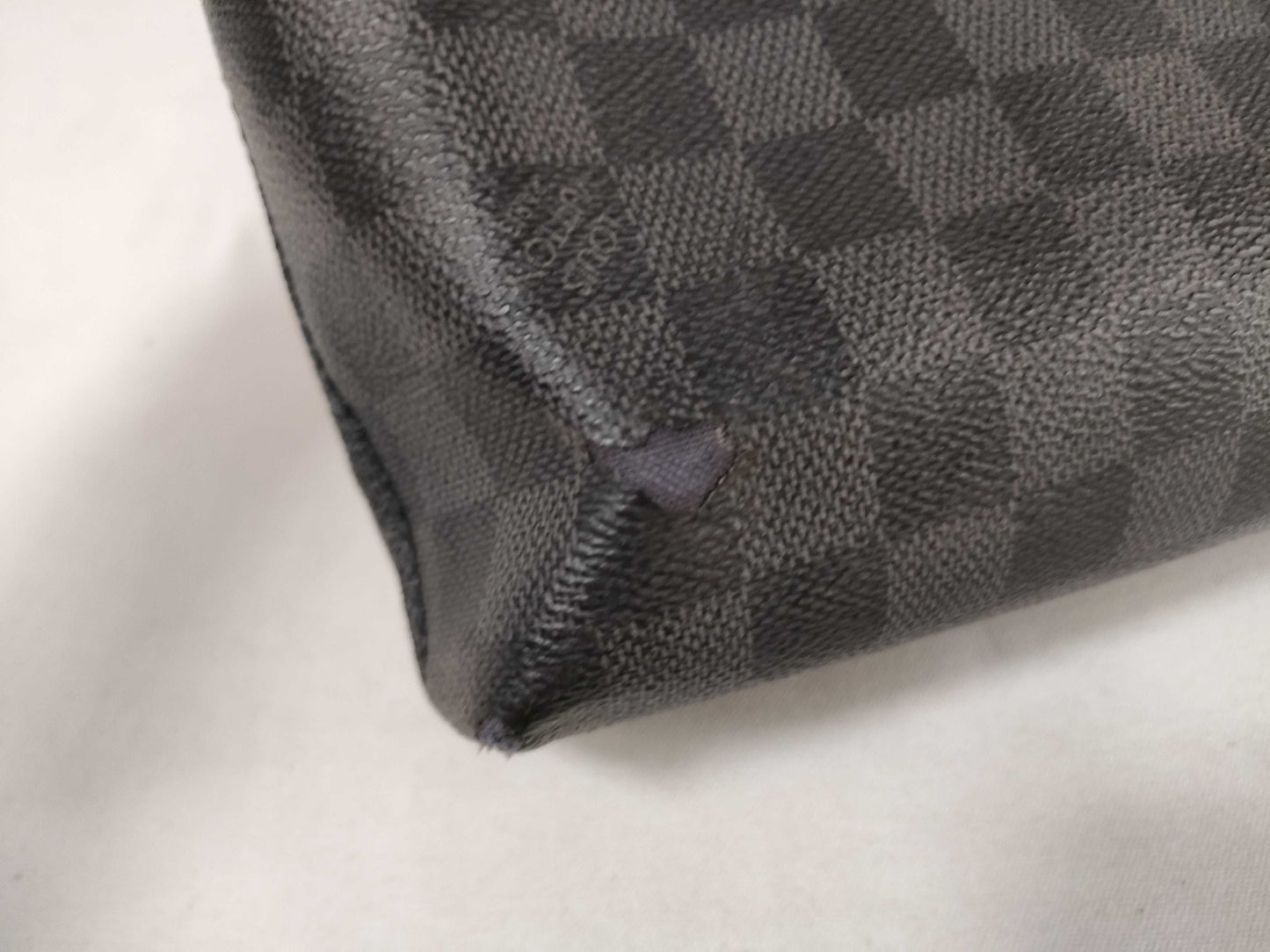 LOUIS VUITTON Damier N41589 Porte-documentaire Damier Cobalt Business Bag