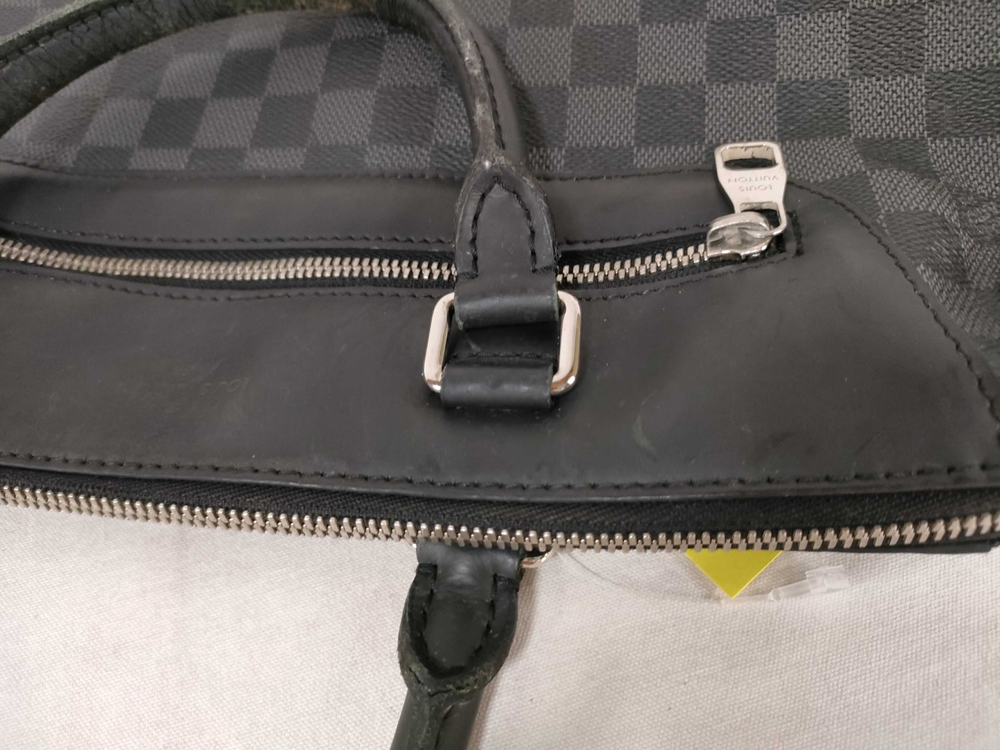 LOUIS VUITTON Damier N41589 Porte-documentaire Damier Cobalt Business Bag