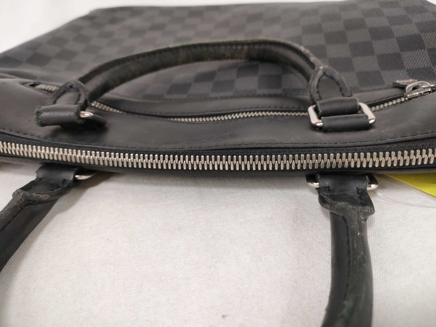 LOUIS VUITTON Damier N41589 Porte-documentaire Damier Cobalt Business Bag