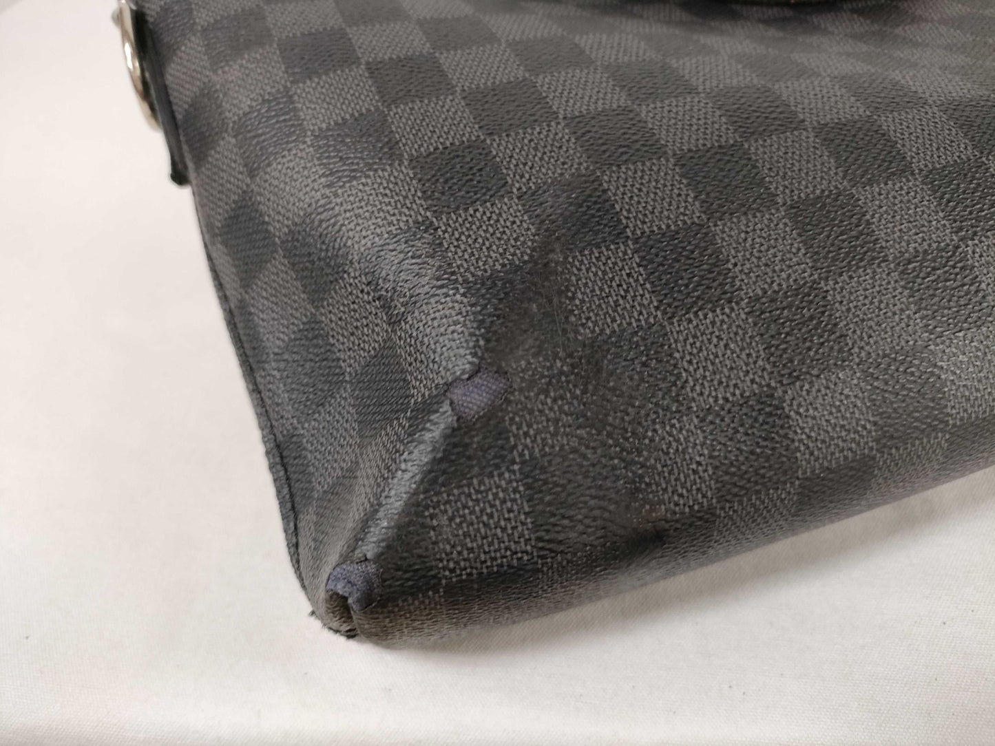 LOUIS VUITTON Damier N41589 Porte-documentaire Damier Cobalt Business Bag