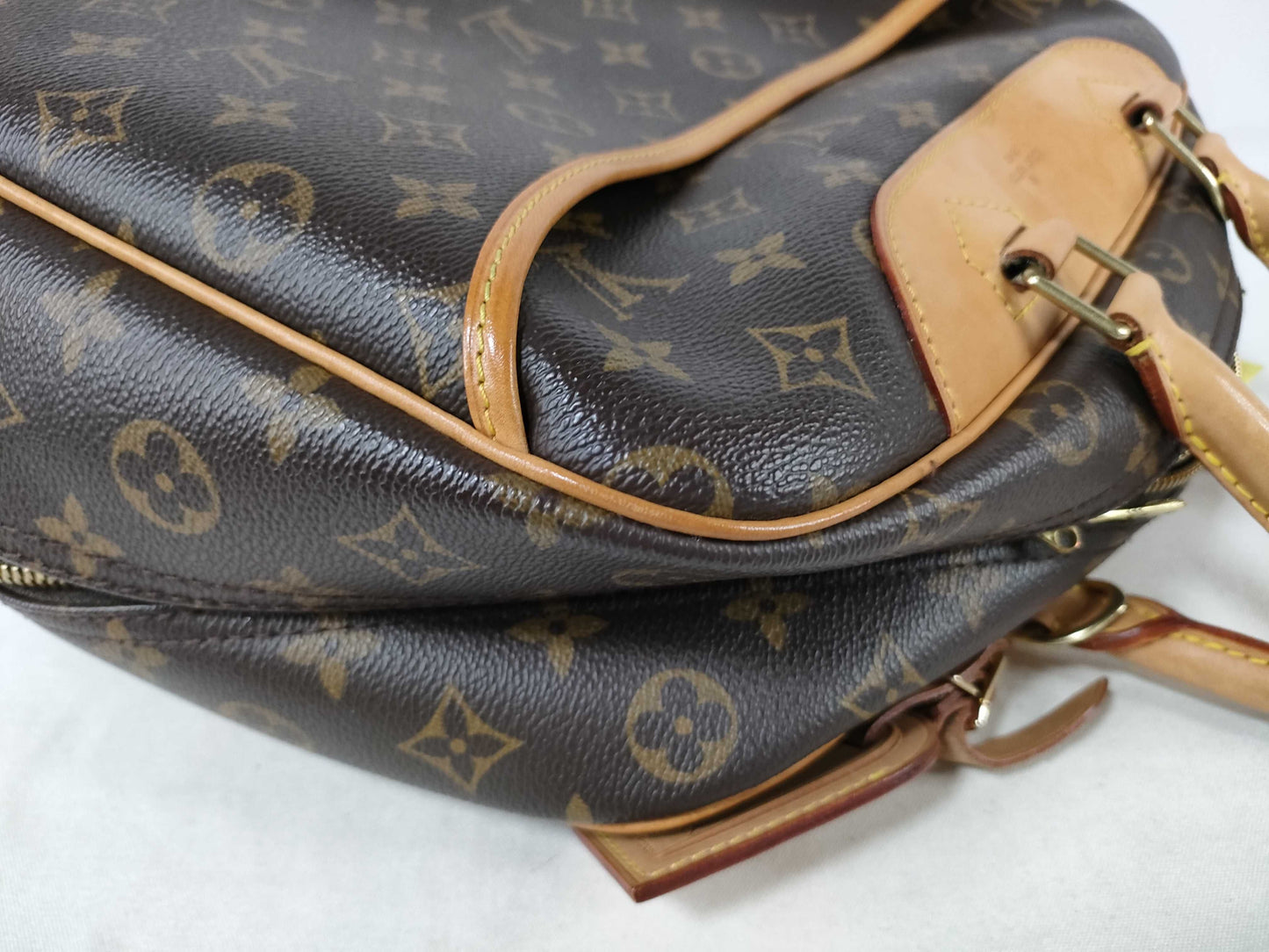 LOUIS VUITTON Monogram M47270 Deauville Handbag