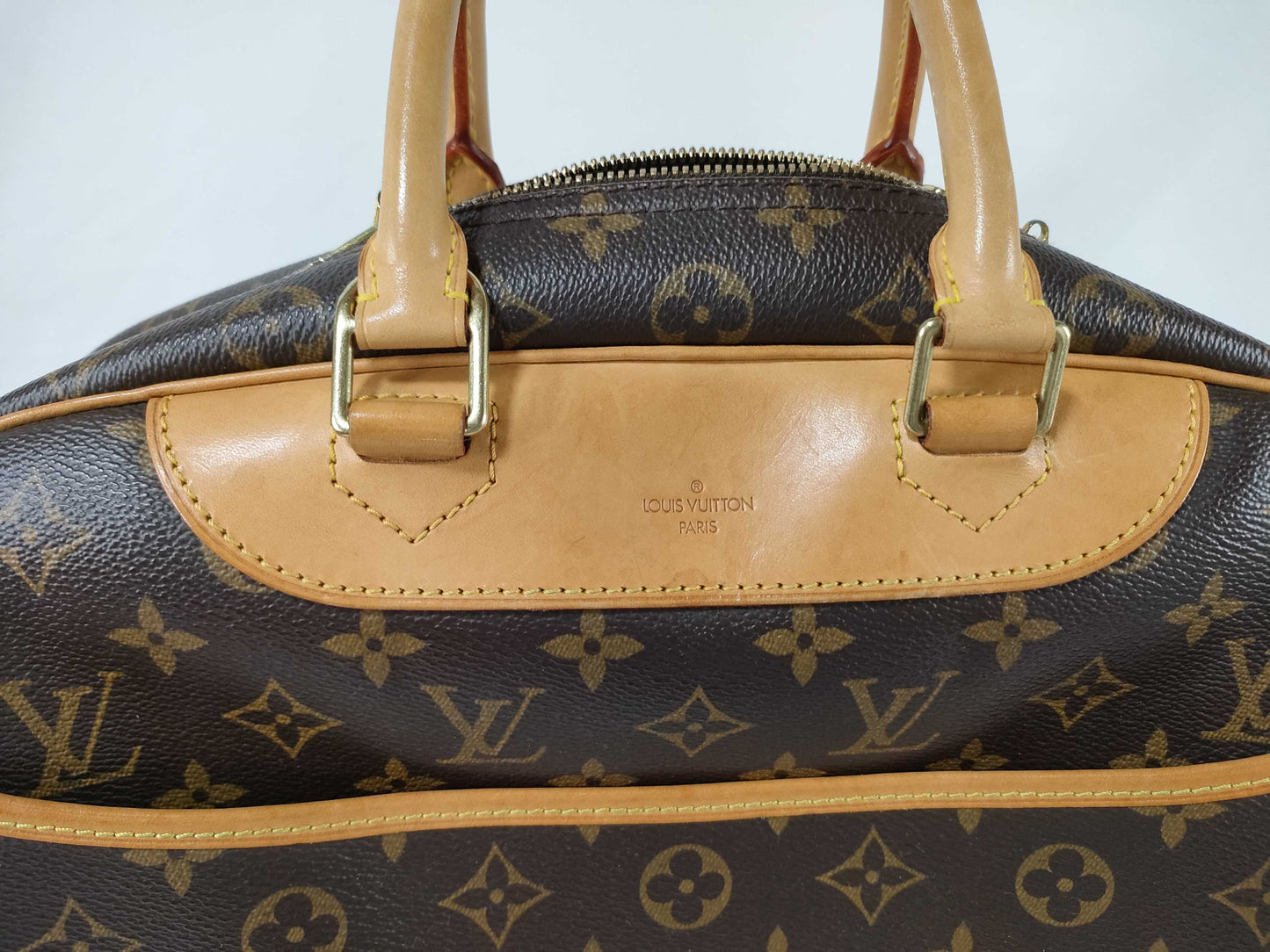 LOUIS VUITTON Monogram M47270 Deauville Handbag