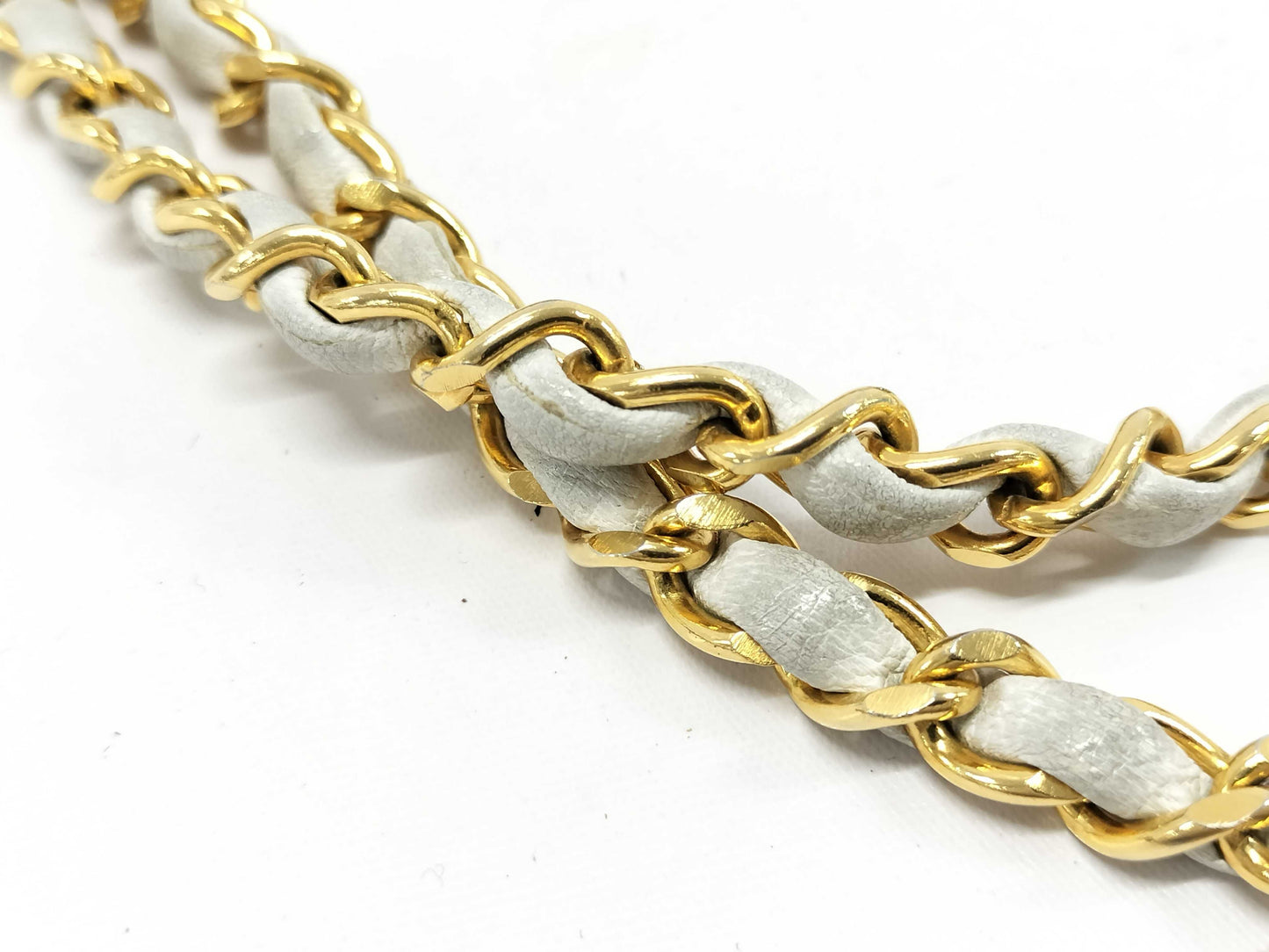 CHANEL Lambskin Chain Shoulder Bag