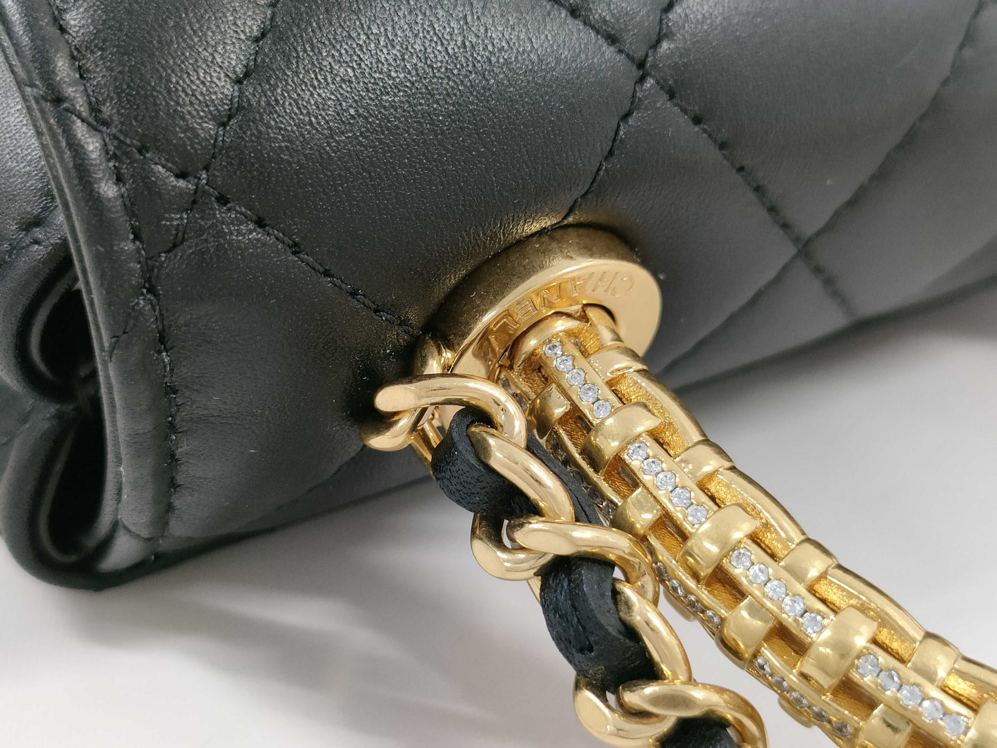 CHANEL Lambskin AP4245/Top Handle Shoulder Bag